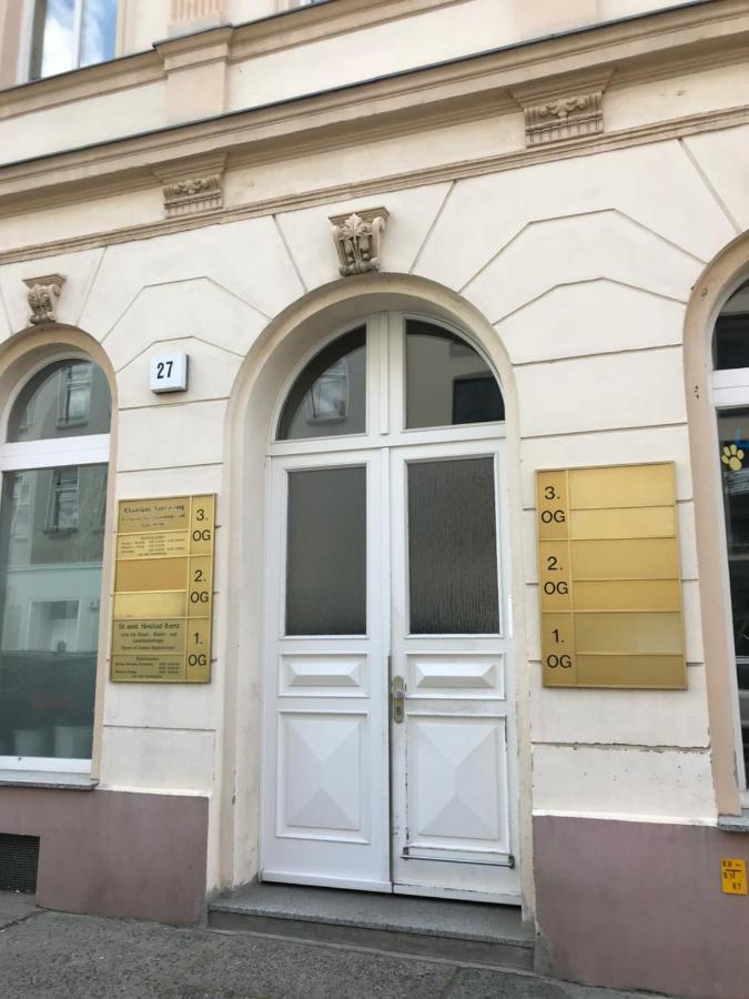 Stadtdschungel FeWo mit Balkon Cottbus Exterior foto